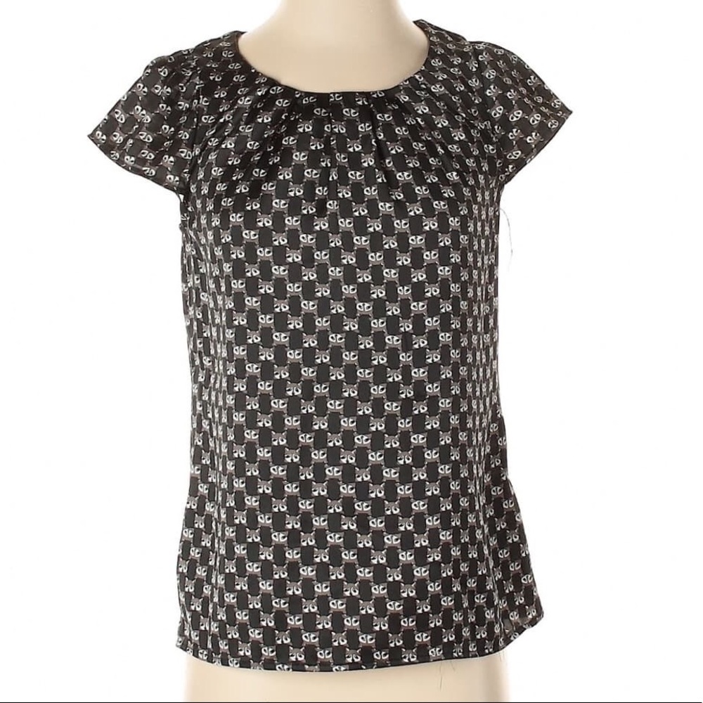 ModCloth Sunny Girl Steal the Show Top In Raccoons